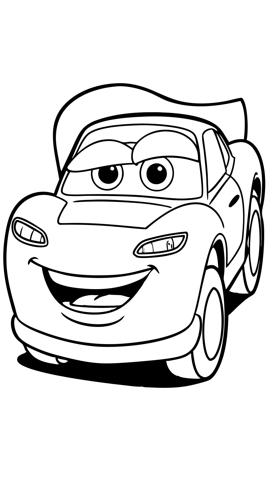 voitures 3 coloriages de Lightning McQueen